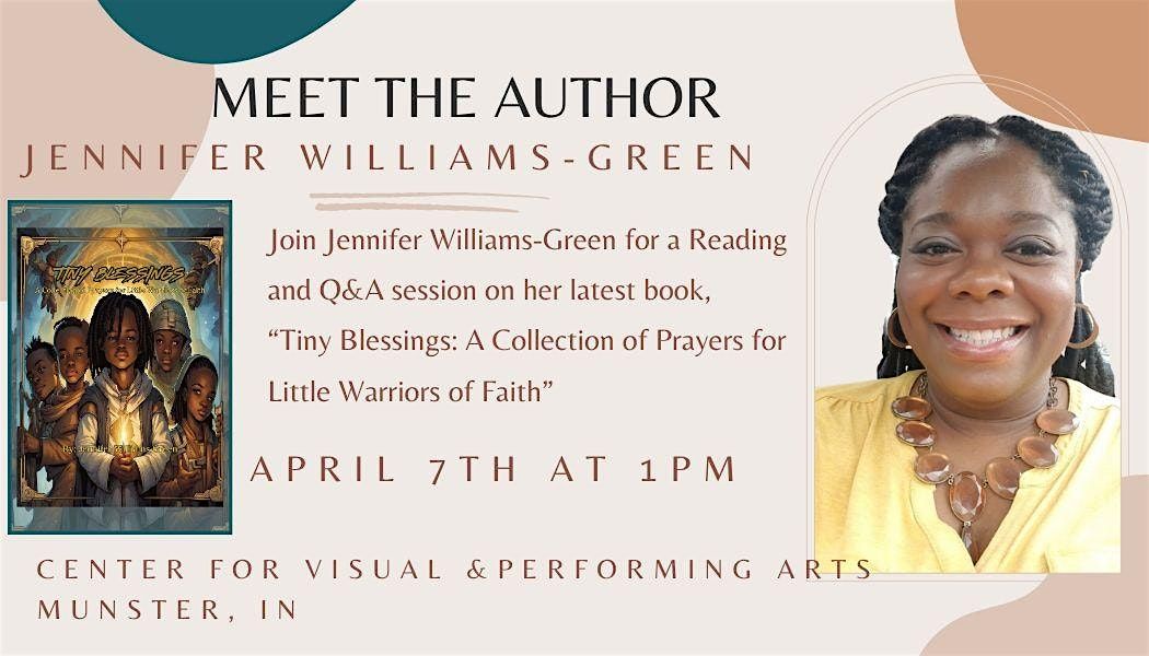 Meet The Author Jennifer WilliamsGreen, Center For Visual