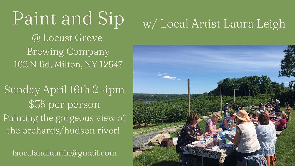 Paint and Sip at Locust Grove, Locust Grove Brewing Company, Milton, 16