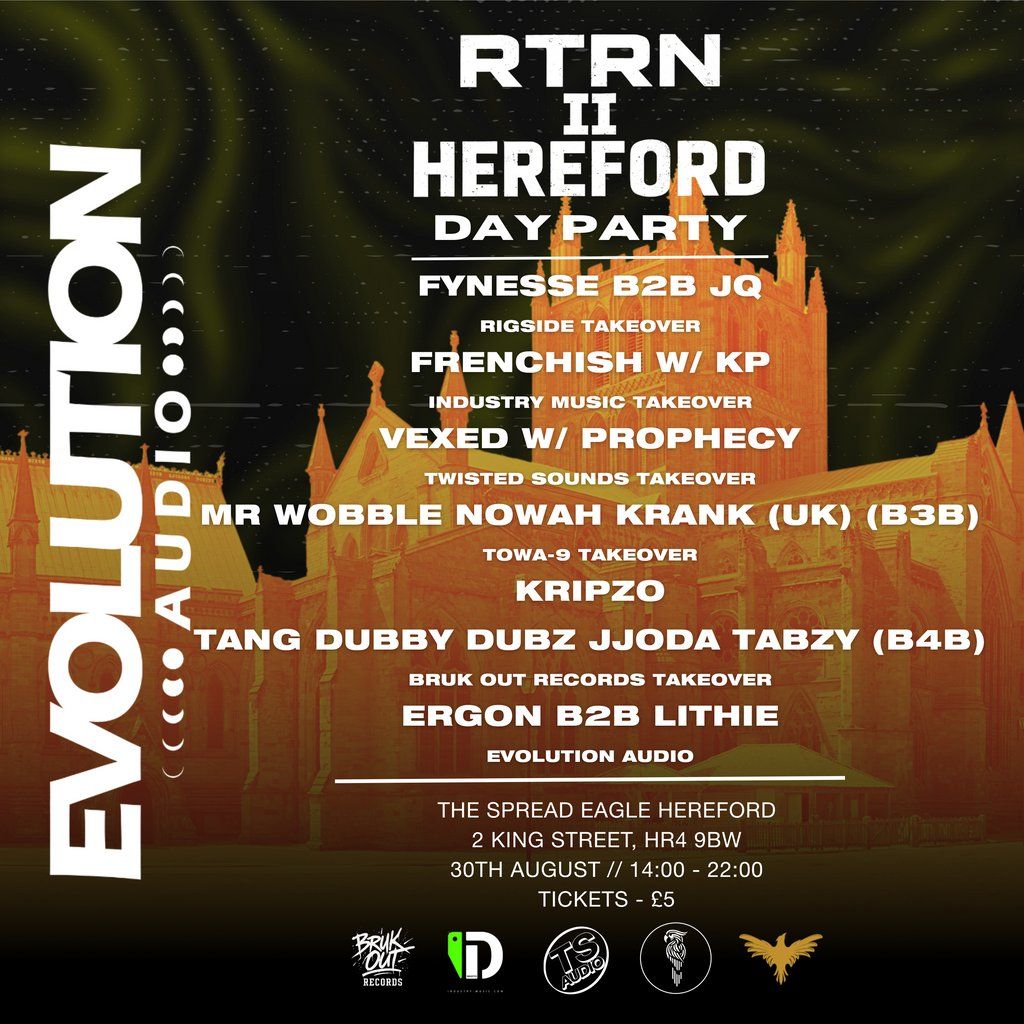 RETURN 2 HEREFORD: Day Party, 30 August | Event in Hereford | AllEvents