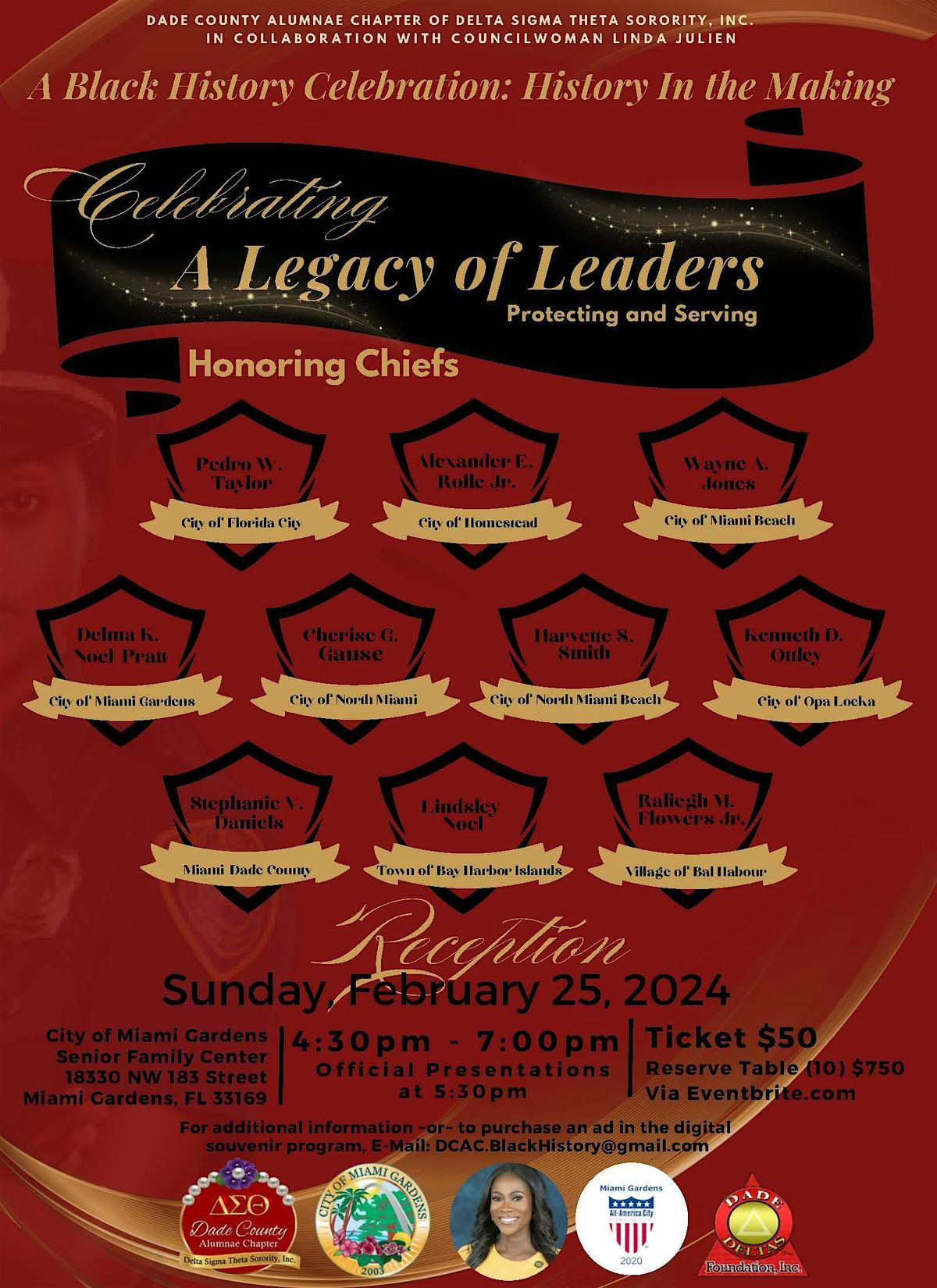 A Black History Celebration History In The Making, City of Miami