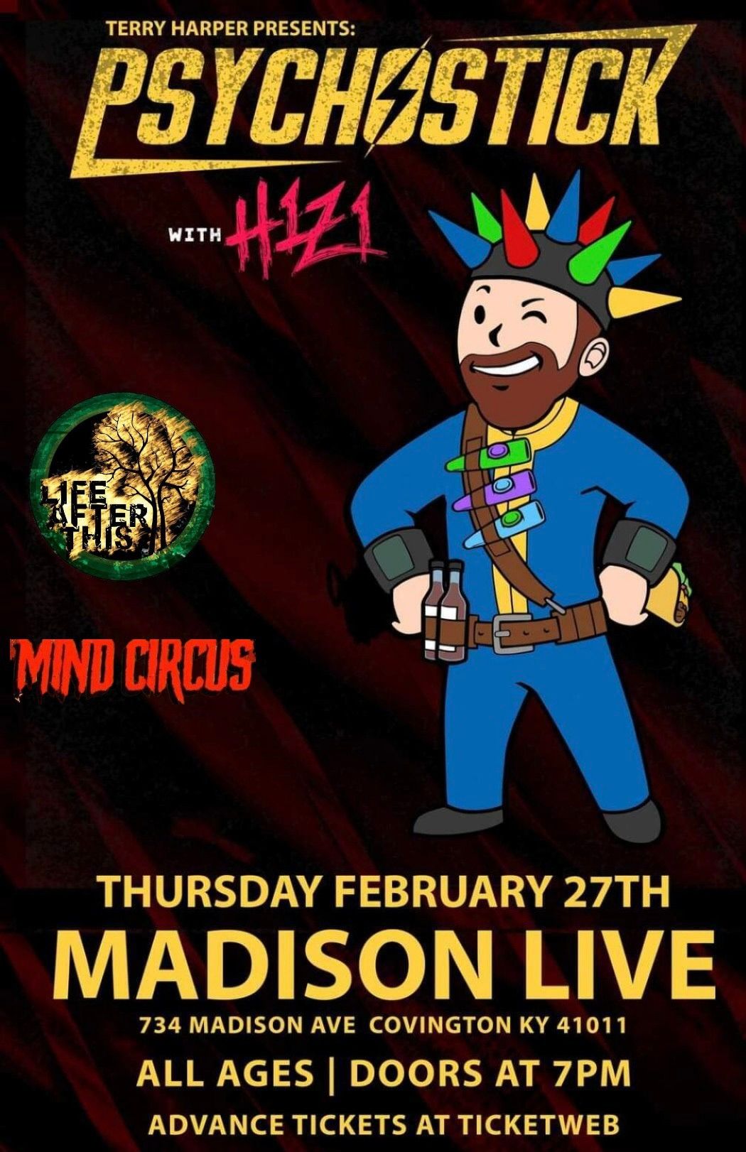Psychostick, 6 June | Event in Fargo | AllEvents