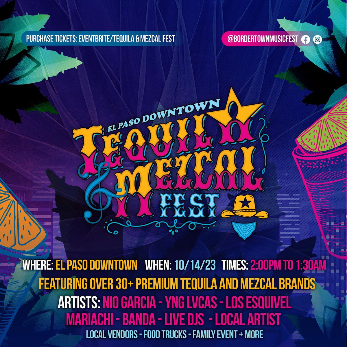 Tequila & Mezcal Fest El Paso Downtown, Downtown El Paso, East Main