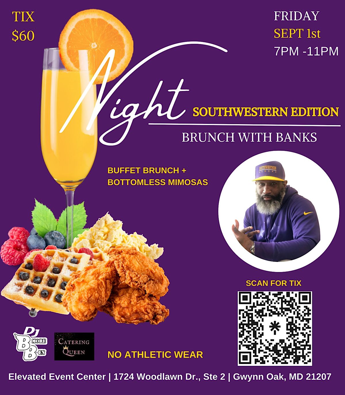 Brunch w/ Banks Southwestern Edition, Elevated Event Center, Woodlawn, 1 September 2023