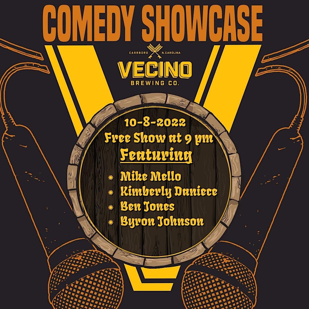 The Comedy Showcase at Vecino Brewing Co., Vecino Brewing Co., Carrboro