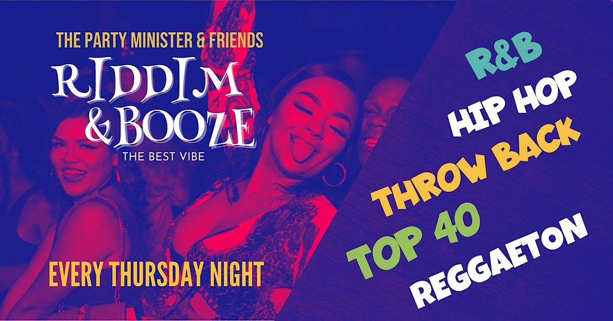 RIDDIM & BOOZE, The Room Hollywood, Los Angeles, 30 November to 1 ...