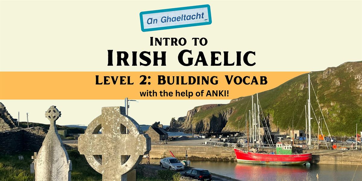 Irish Gaelic Bootcamp - Level 2 - Building Vocab, 25 January | Event in New York | AllEvents