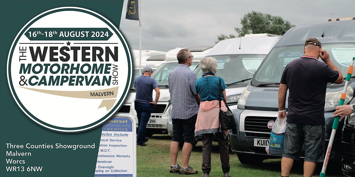 The Western Motorhome & Campervan Show 2024, Three Counties Showground