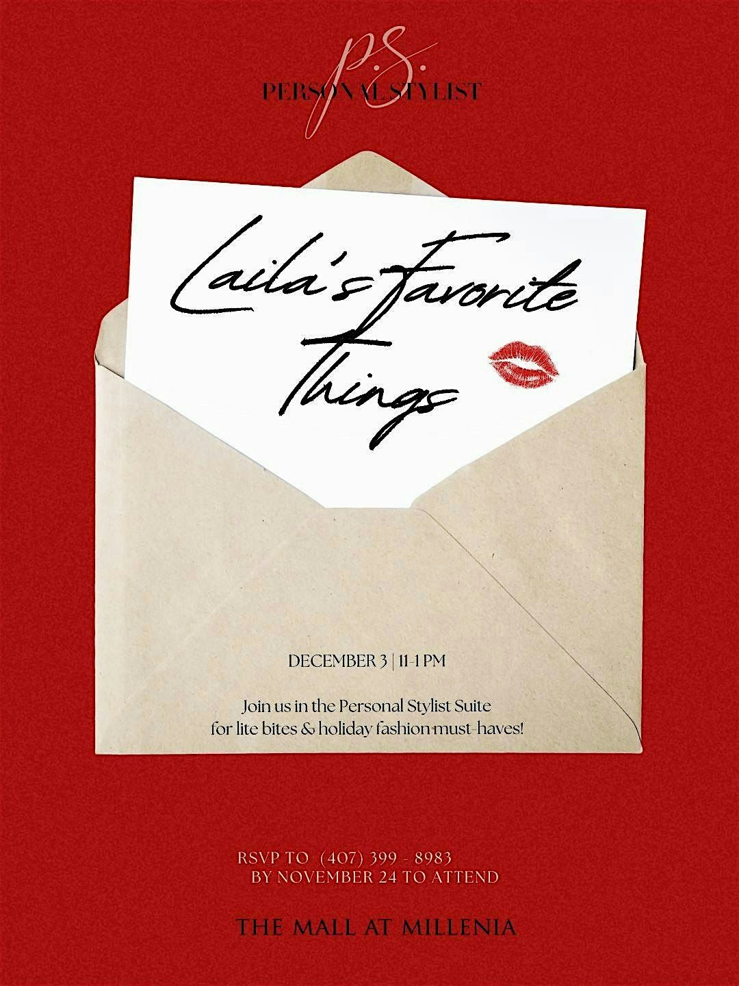 Laila's Favorite Things, 3 December | Event in Orlando | AllEvents