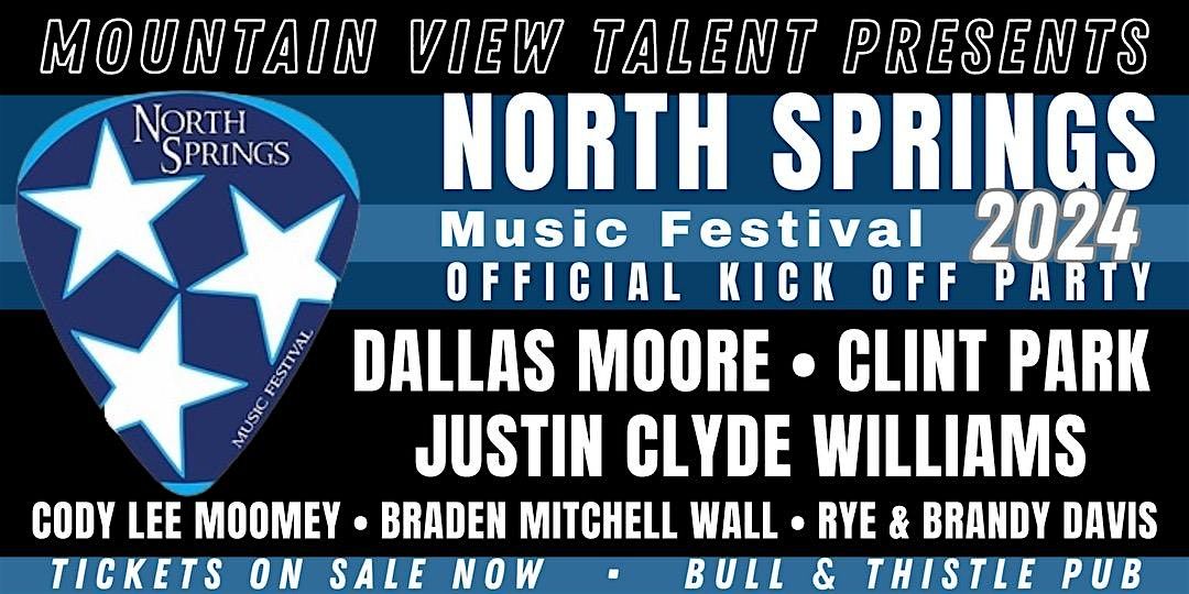 Mountain View Talent Presents North Springs Music Fest Kickoff Party