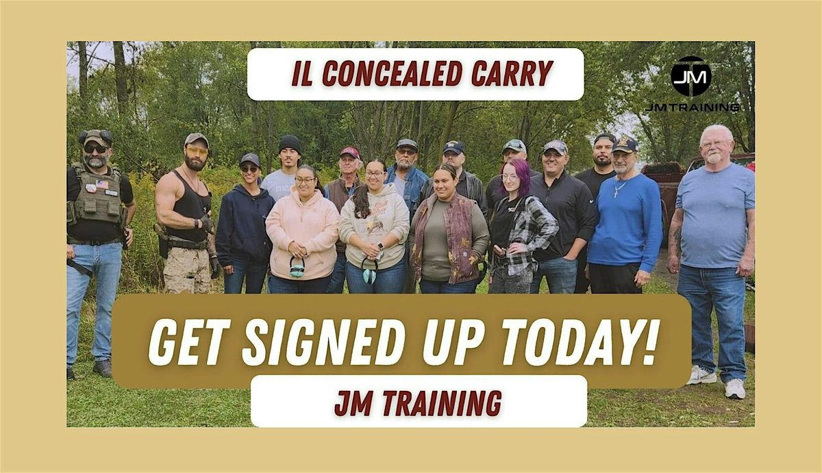 IL Concealed Carry Course November 9th & 16th, 418 Nelson Rd, New