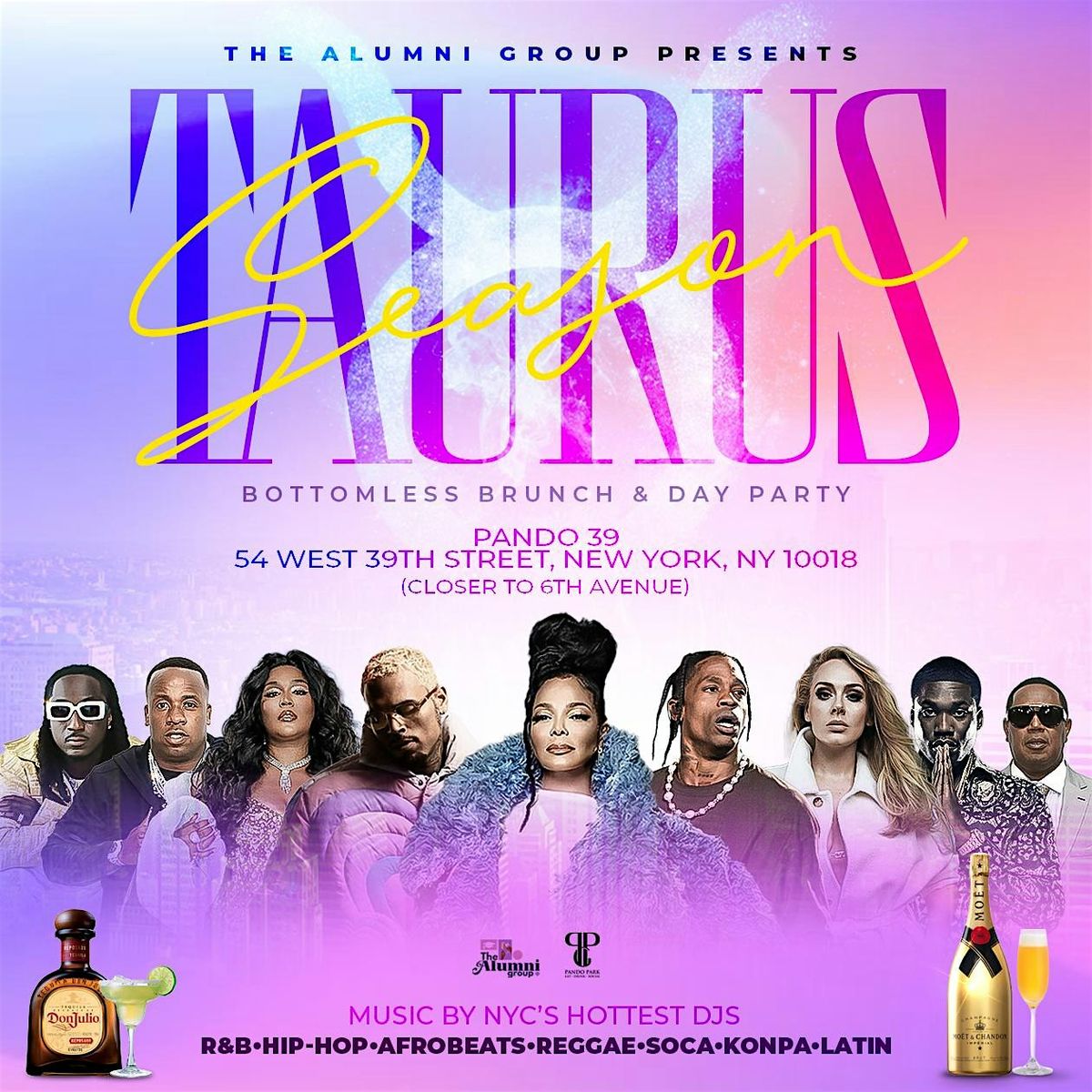Taurus Season - Bottomless Brunch & Day Party & Happy Hour, Pando 39 ...