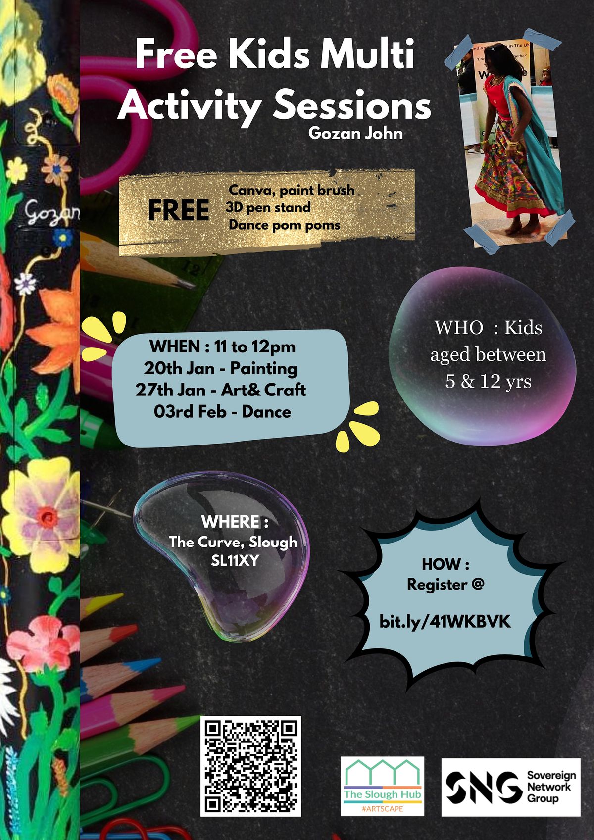 FREE Multi-activity sessions for Kids, The Curve Slough, 20 January to ...