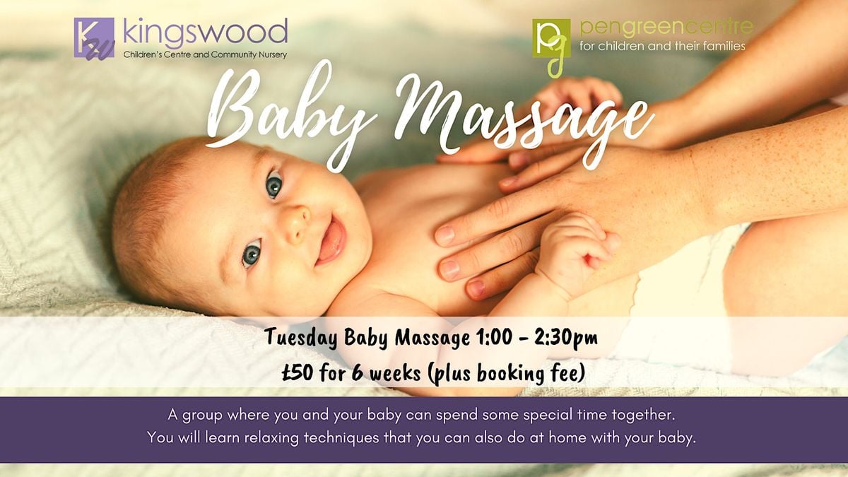 Baby Massage, May 2023 (6 week course), Kingswood Children's Centre