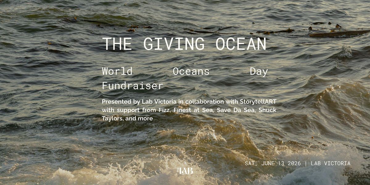 The Giving Ocean World - Oceans Day Fundraiser