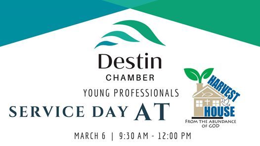 Young Professionals Of Destin Service Project Harvest House At