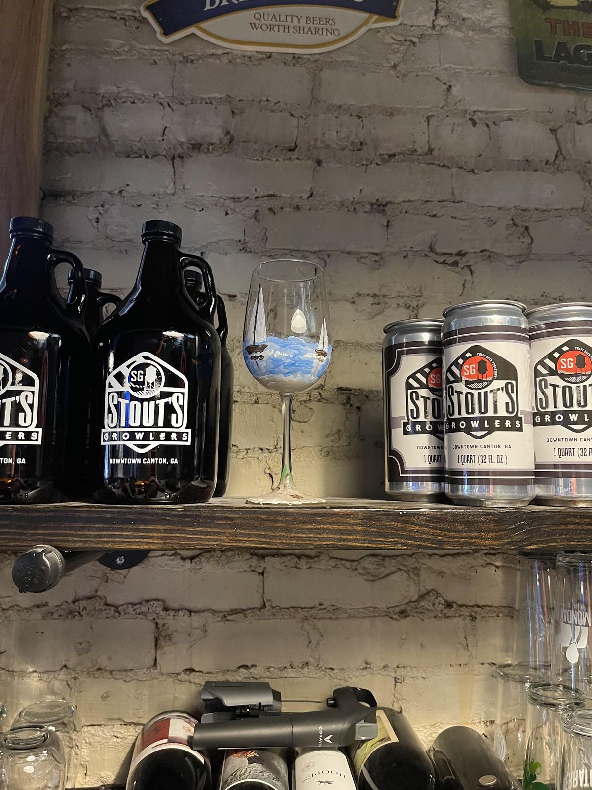 Paint & Sip at Stouts (Sunday, 4/16 at 200 & 500 40 per person