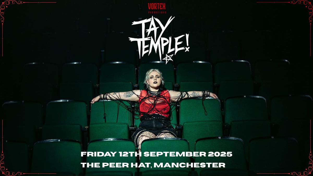 Vortex Presents: Tay Temple , 12 September | Event in Manchester | AllEvents