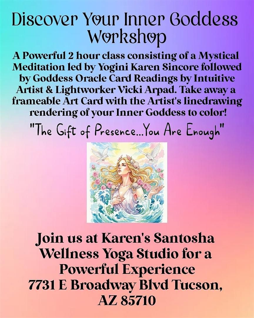 Discover Your Inner Goddess Workshop, 22 November | Event in Tucson | AllEvents
