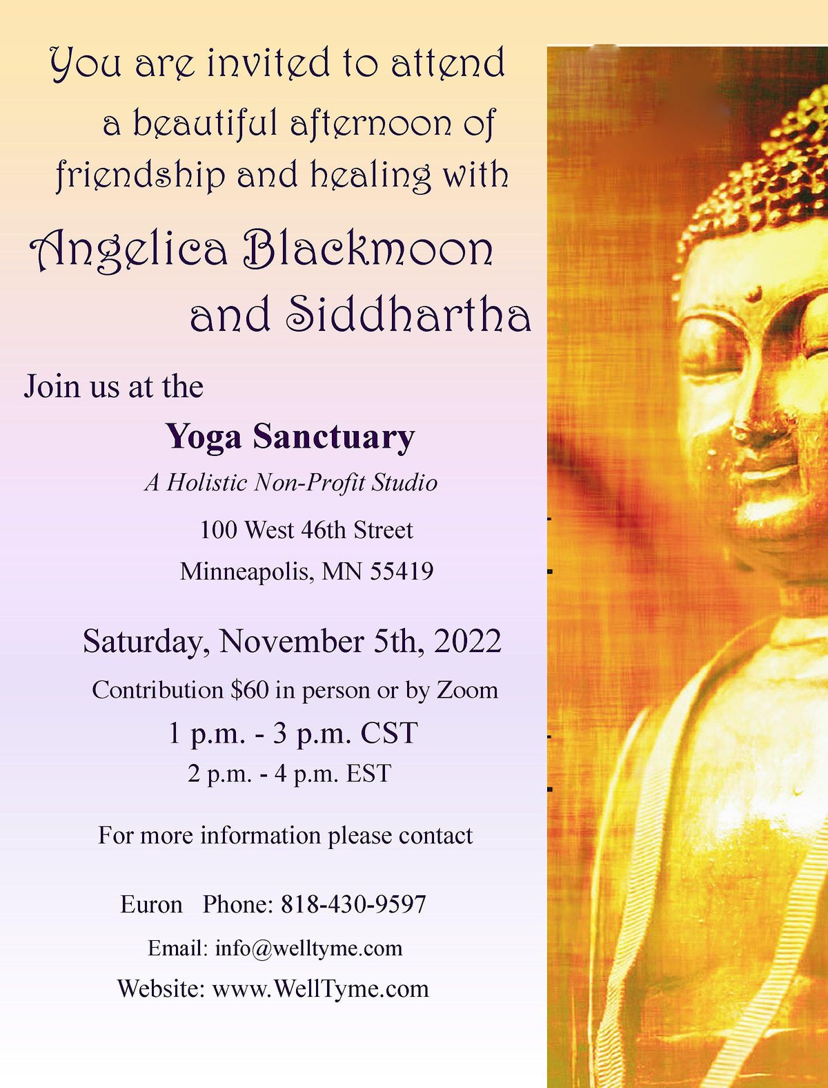 An Afternoon Of Friendship Healing With Angelica Blackmoon And