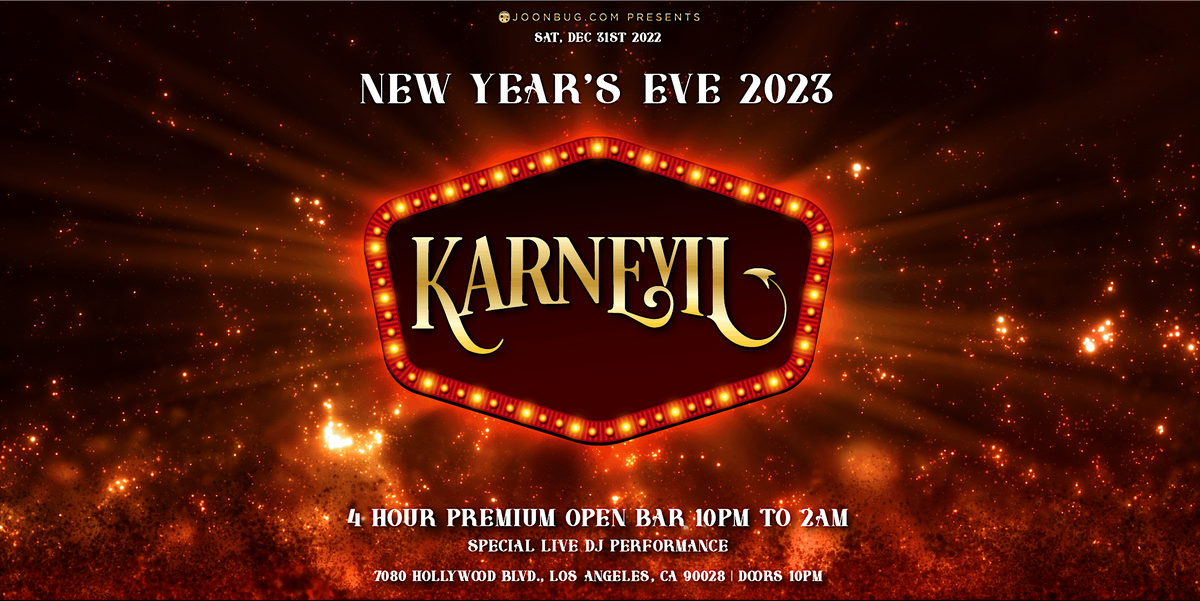KARNEVIL New Years Eve Party 2023