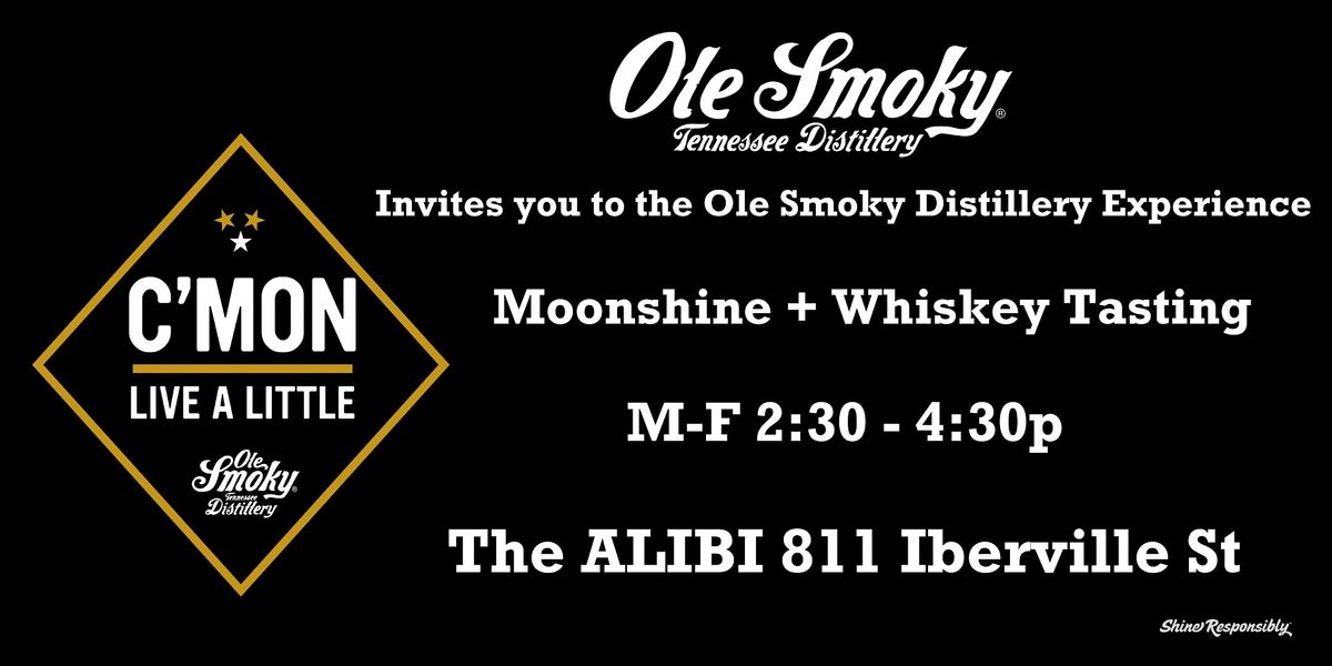 Ole Smoky Distillery Experience at The Alibi ( Tales of the Cocktail