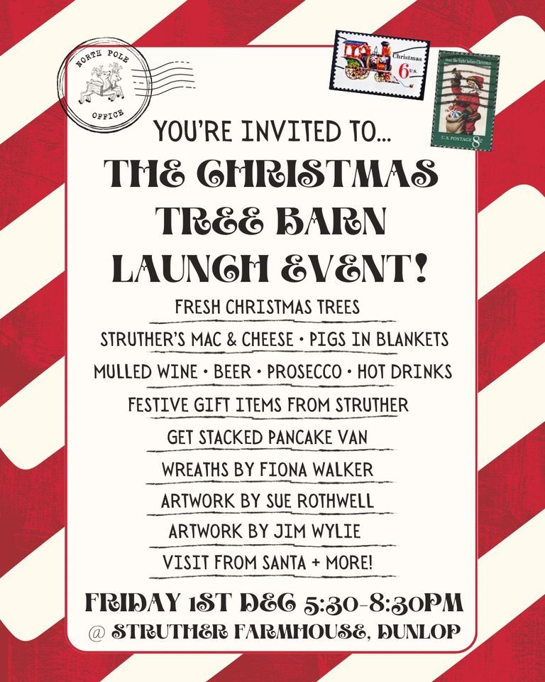 The Christmas Tree Barn Launch Event 2023, Struther Farmhouse Café