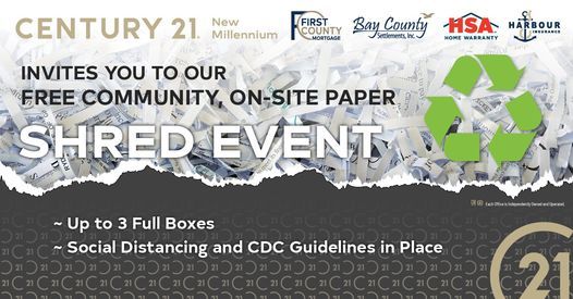 Spring Cleaning Shred It Community Event Century 21 New Millennium Chantilly Va May 22 2021 Allevents In Community Shred Day 2022 Near Me