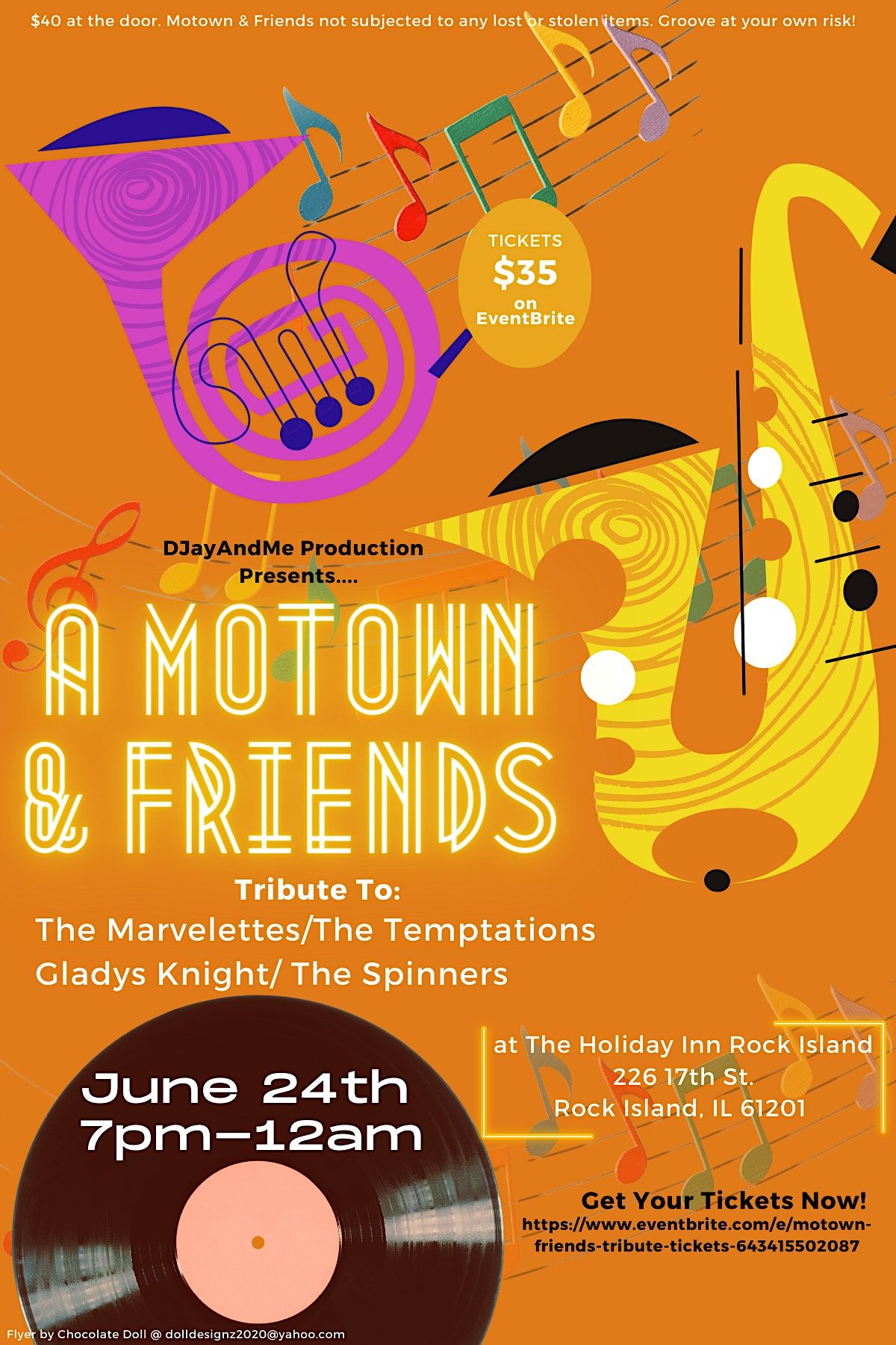 Motown & Friends Tribute, Holiday Inn Rock Island Quad Cities, an IHG