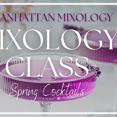 Spring Cocktails - Mixology Class, O CUISINE, Park Avenue, New York, NY ...