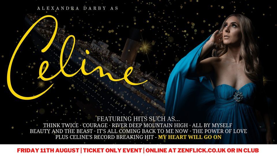 Celine Dion Tribute Night, Thatto Heath Labour Club, St Helens, August 11 2023 AllEvents.in