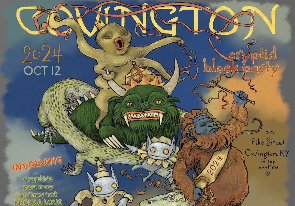 Covington Cryptid Block Party 2024, Pike Street, between Madison and ...