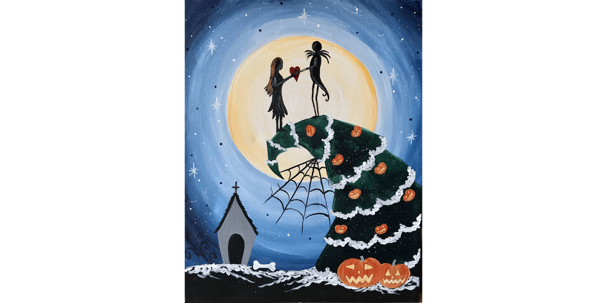 A Scary Christmas - Paint and Sip in Phoenix | Classpop!™, 6 December | Event in Gilbert | AllEvents