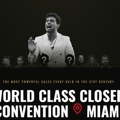 Copy of World Class Closer Convention Miami 2026  @DanielG
