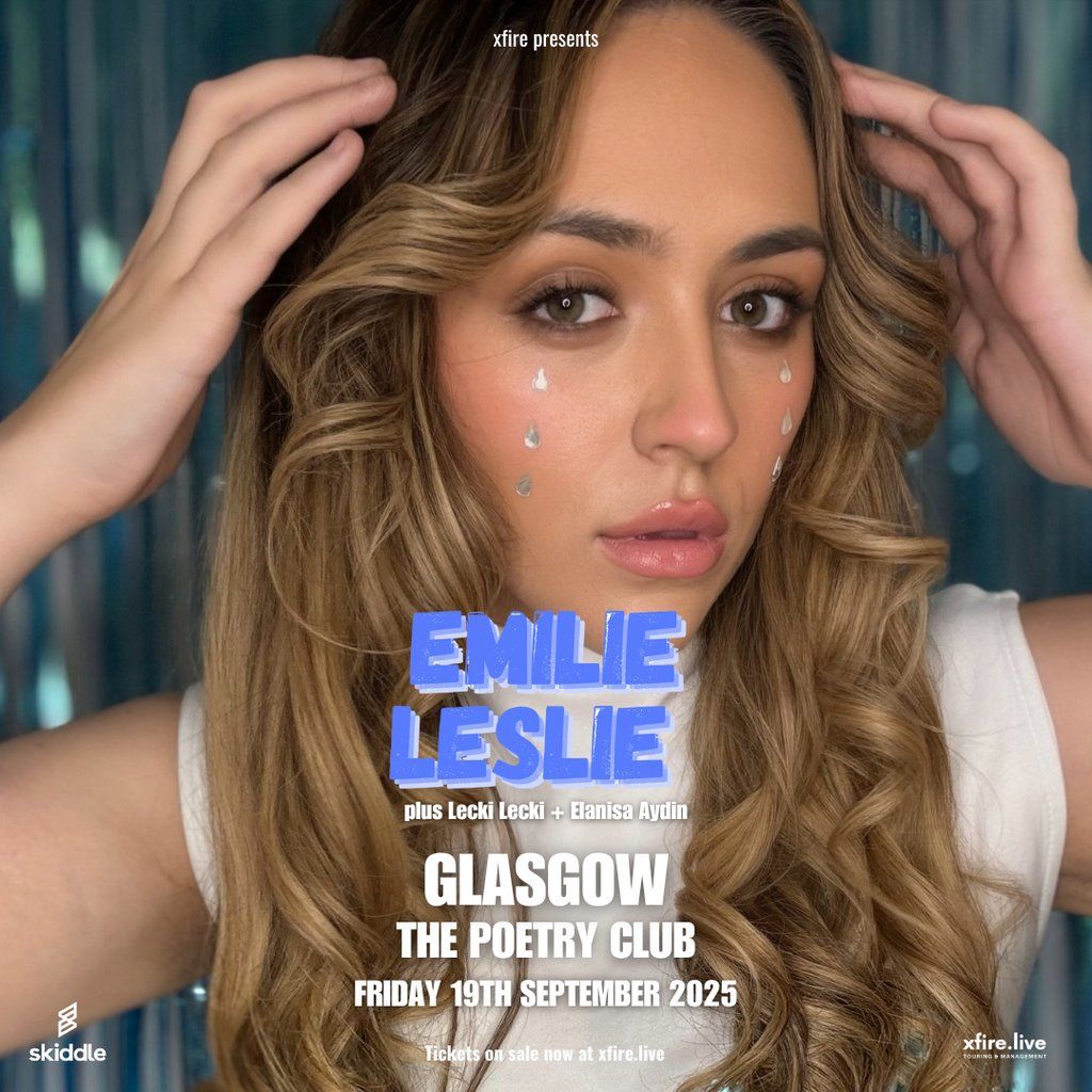 Emilie Leslie + support - Glasgow, 19 September | Event in Glasgow | AllEvents