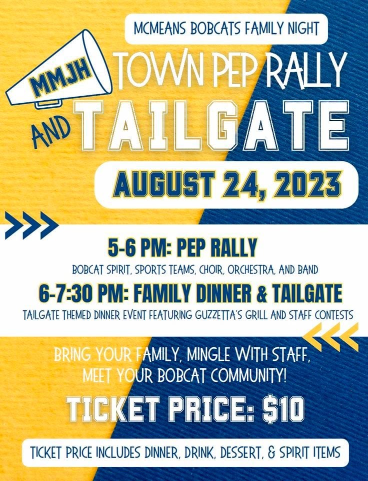 Pep Rally & Tailgate Dinner, Garland McMeans Junior High, Richmond, 24
