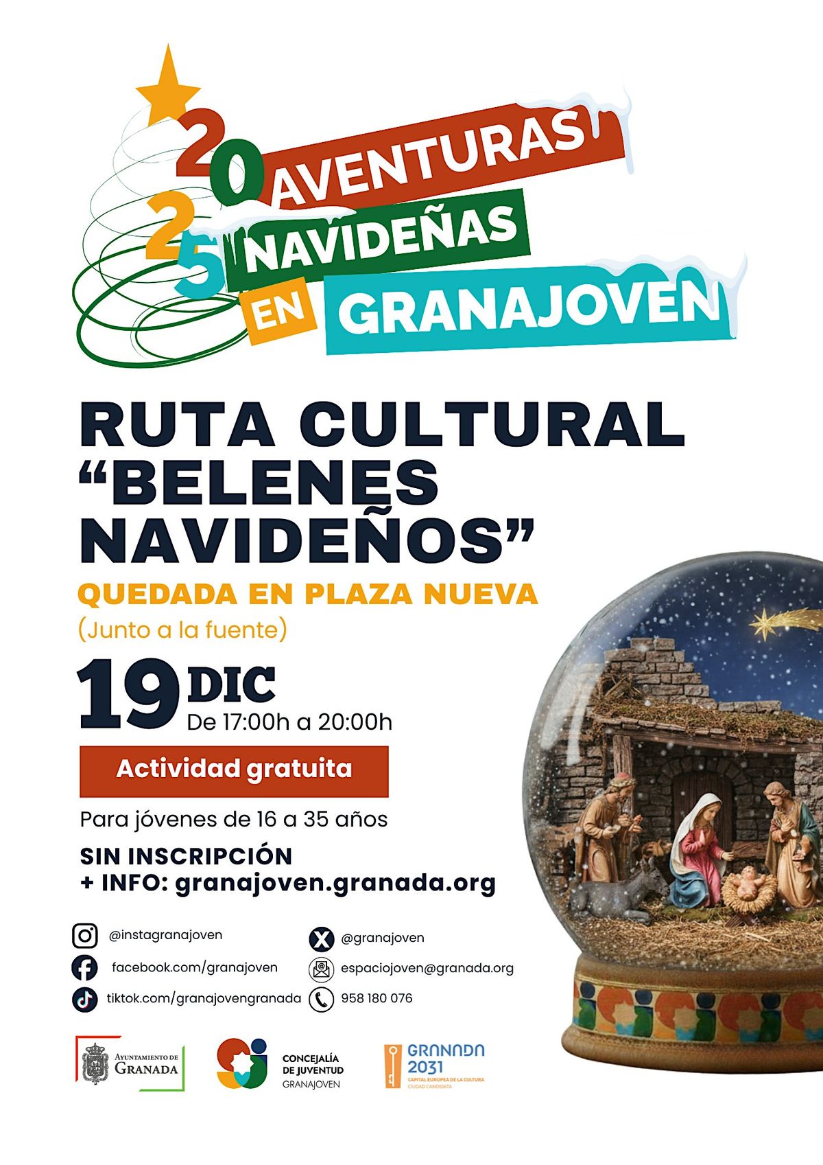 Senderismo Navideño, 20 December | Event in Granada | AllEvents