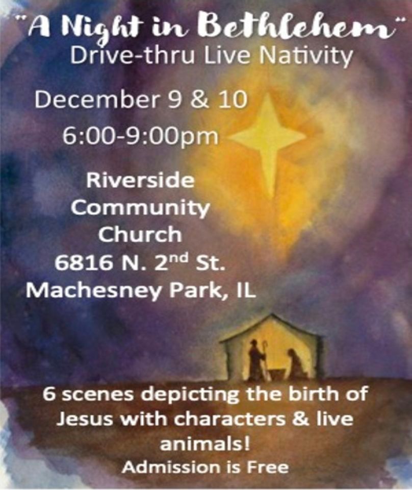 "A Night In Bethlehem" โ Drivethru Live Nativity, Riverside Community