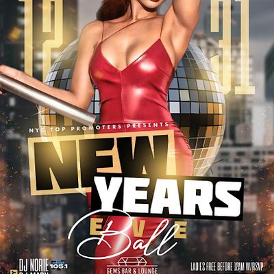 NEW YEARS EVE BALL, Gems Bar and Lounge, Brooklyn, December 31 to January 2 | AllEvents.in