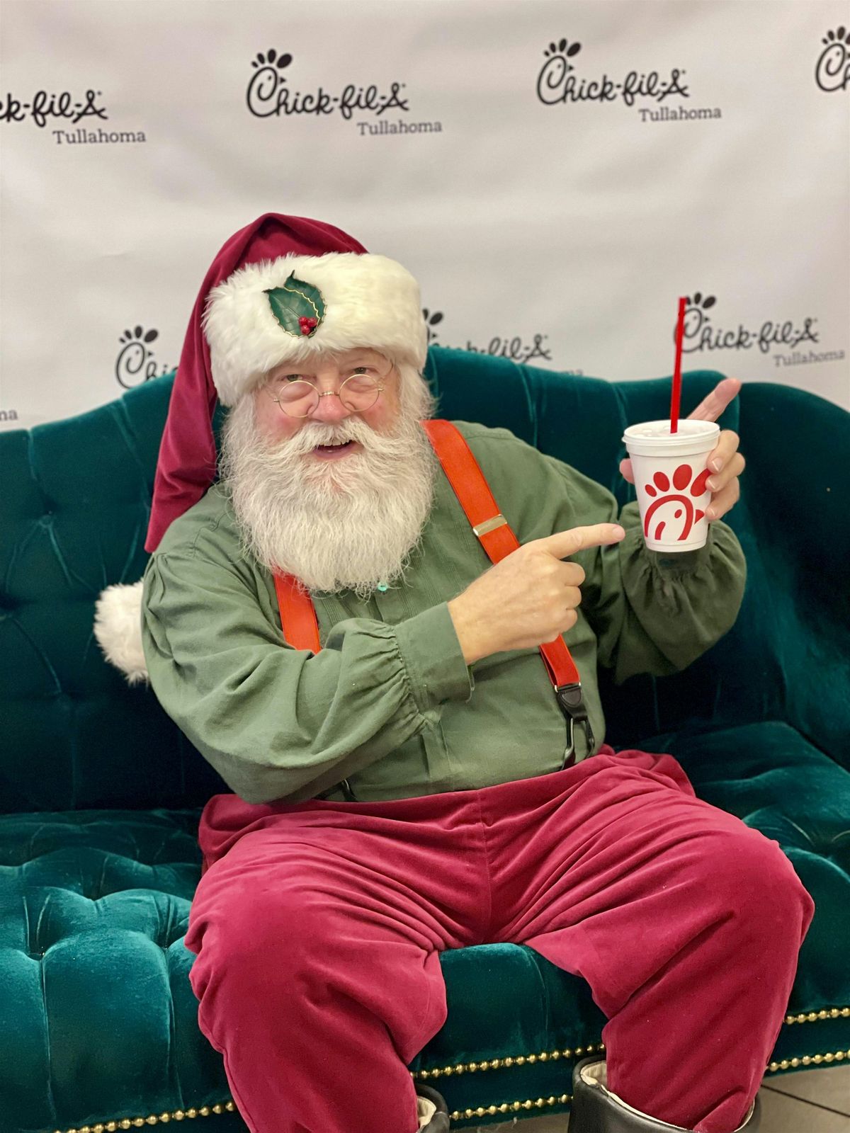 Dinner with Santa @Chick-fil-A Tullahoma                   5-6pm Time Slots, 9 December | Event in Tullahoma