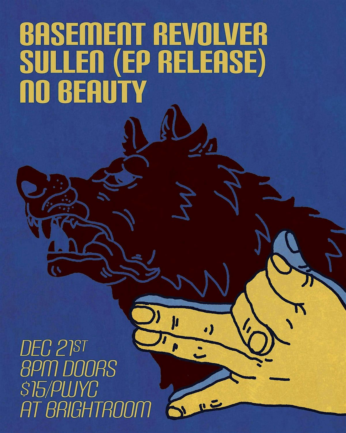 Basement Revolver and Sullen with No Beauty, 21 December | Event in Hamilton | AllEvents