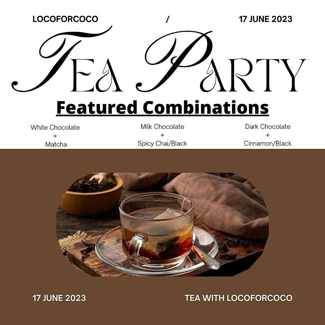 Loco for Coco Tea Party, Loco for Coco Gourmet Chocolates, Greensboro