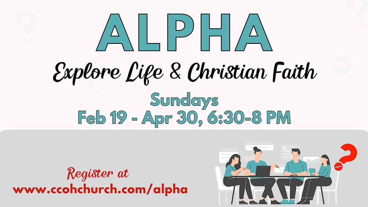 Alpha at CCOH, Chesapeake Community of Hope, 19 March 2023 | AllEvents.in