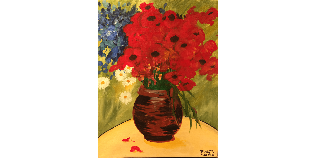 Van Gogh's Daisies and Poppies - Paint and Sip in Tyler | Classpop!™, 28 January | Event in Tyler | AllEvents