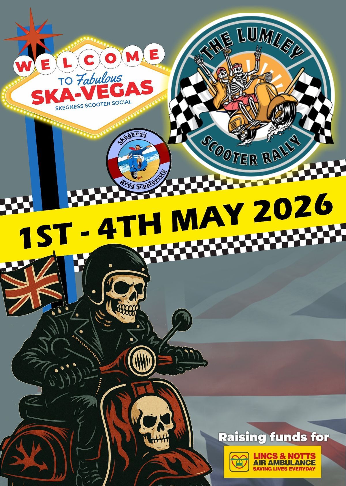 The Lumley Skegness Scooter Rally 2025, 30 April | Event in Hunstanton | AllEvents