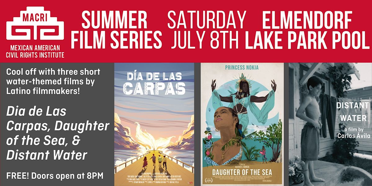 MACRI Summer Film Series Dive In Cinema, Elmendorf Lake Park Pool, San