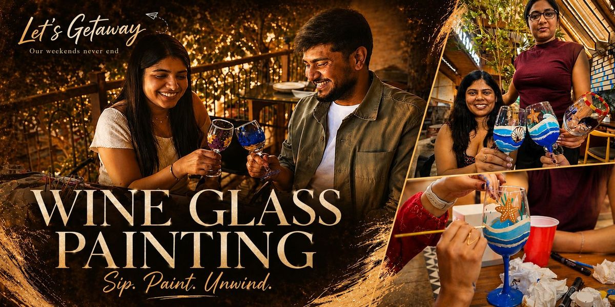 SIP and Paint Wine Glass