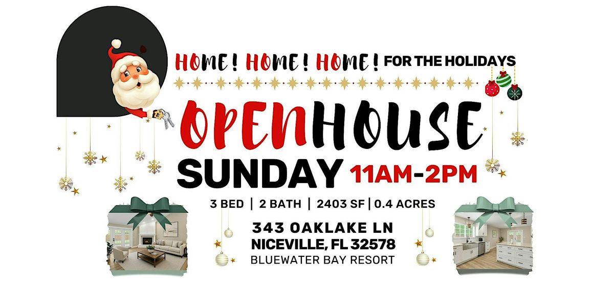 Ho, Ho, HOME for the Holidays – OPEN HOUSE at Bluewater Bay Resort | Event in Niceville | AllEvents