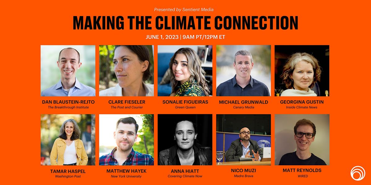 Making the Climate Connection, June 1 2023 | Online Event | AllEvents.in