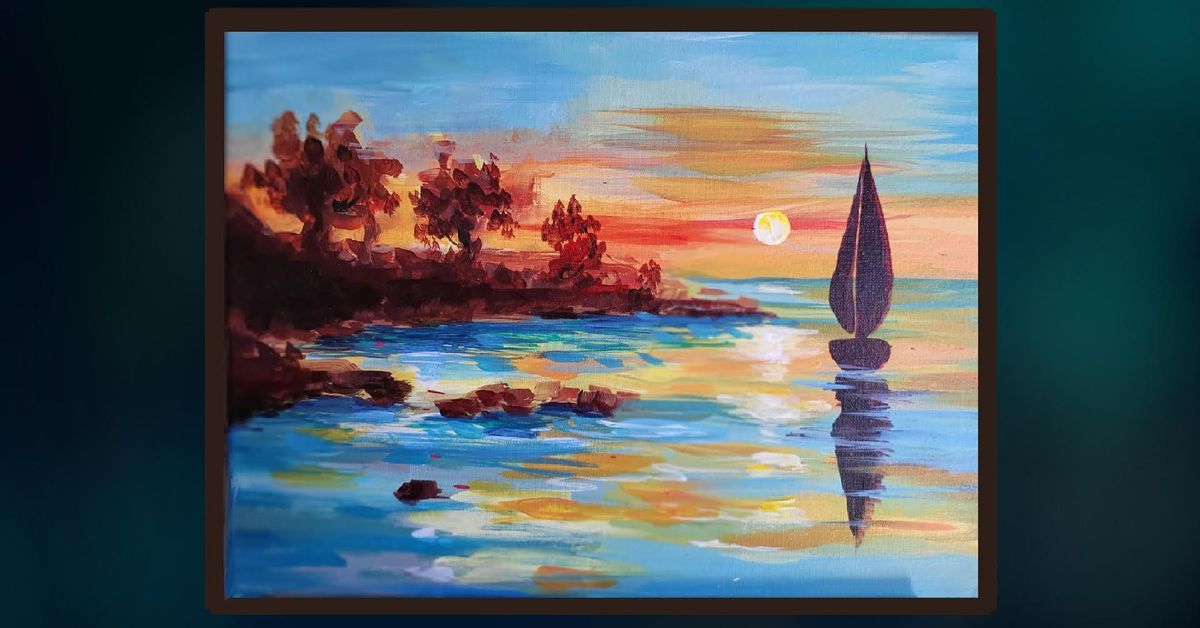 Sip and Paint (Sunset Sail), Spokes On Southern, Tempe