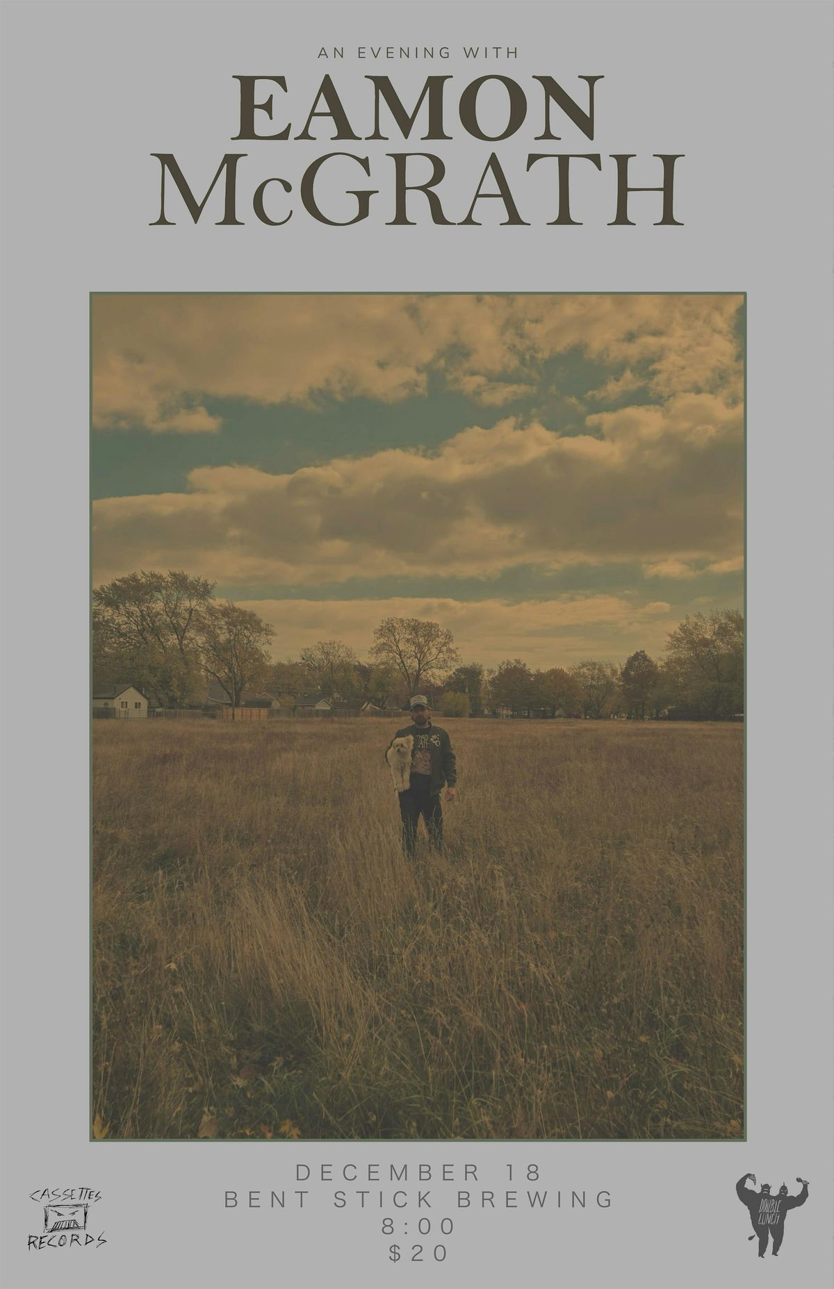 EAMON McGRATH - Live @ Bent Stick Brewing, 18 December | Event in Edmonton | AllEvents